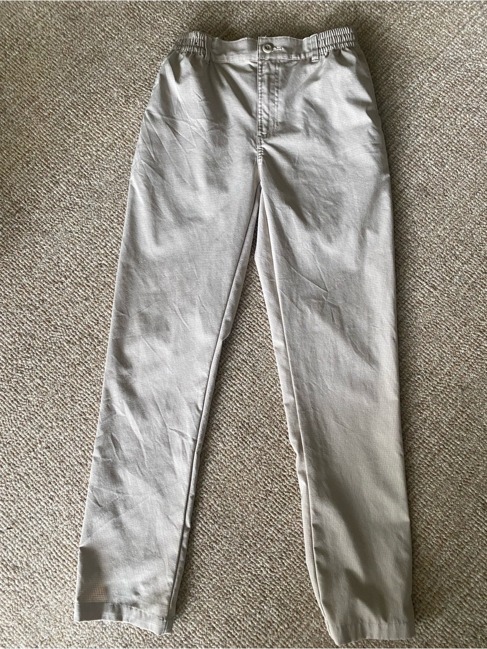 Men's Tan Chino Pants - Classic Straight Fit